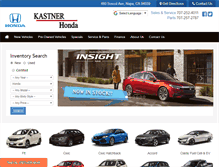 Tablet Screenshot of kastnerhonda.com